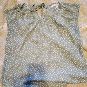 LC Lauren Conrad Green Blouse